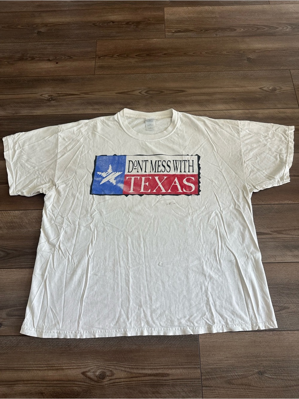 Vintage Don't Mess With Texas Faded Men’s Graphic Tee Sz XL
